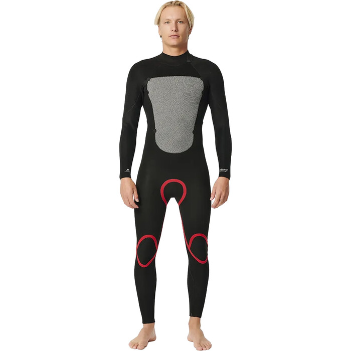 2024 Rip Curl Mens Omega 3/2mm Back Zip Wetsuit 15IMFS - Slate